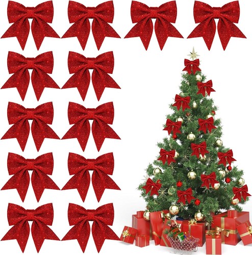 Weihnachtsbaum schleifen deko - schleifen,