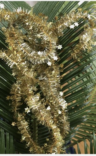 Gold farbe girlanden - 2,