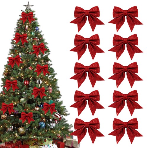 Schleifen weihnachtsbaum deko - weihnachtsbaum,