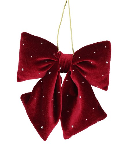 Baumschmuck hänger schleife - baumschmuck,