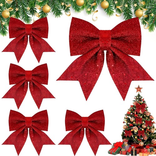 Schleifen rot 5er - , set