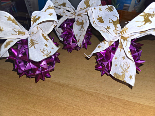Christbaumschmuck kugeln - 3x,