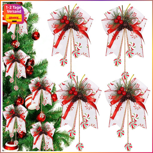Weihnachtsbaum deko schleifen - weihnachtsbaum,