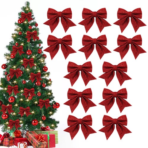 Weihnachtsbaum deko schleifen - deko,