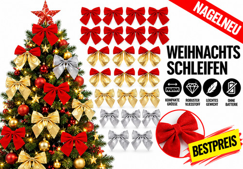 Weihnachtsschleifen kleine - weihnachtsschleifen,