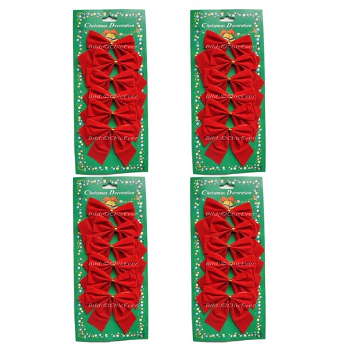 Schleifen 5cm rot - 24-36,