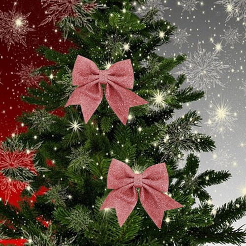 Weihnachtsbaum schleife - 2x,